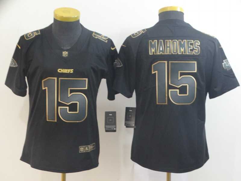Women Nike Chiefs 15 Patrick Mahomes Black Gold Vapor Untouchable Limited Jersey,We sell and wholesale Women Nike Chiefs 15 Patrick Mahomes Black Gold Vapor Untouchable Limited Jersey on line form chian!
